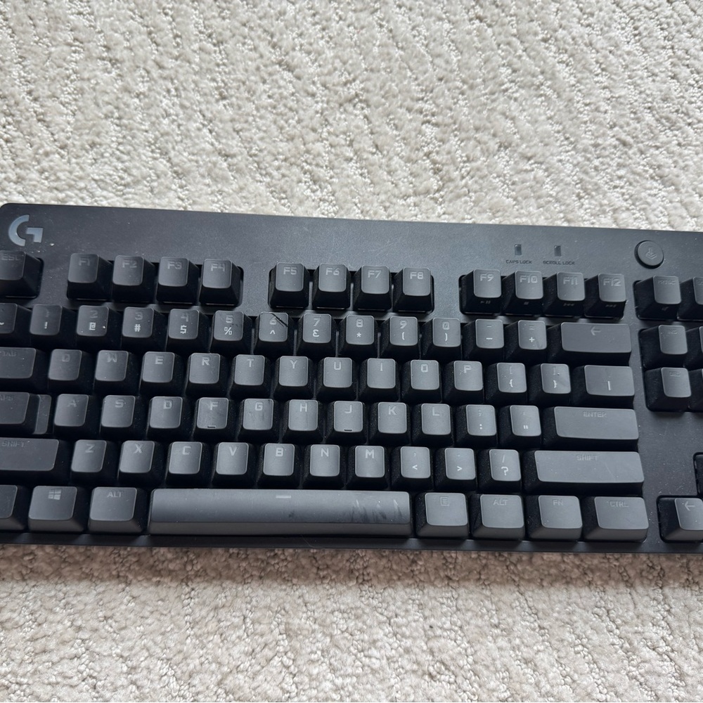 Logitech Black Tenkeyless Mechanical Keyboard